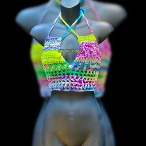 Parrot Crochet Top